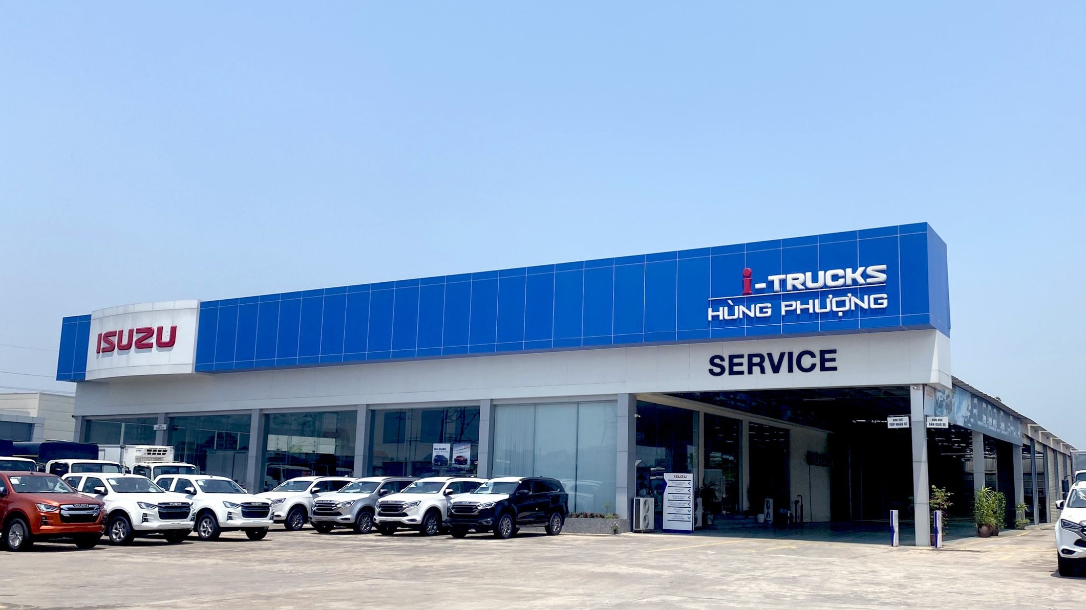 Bắc Giang: Đại lý Isuzu Hùng Phượng